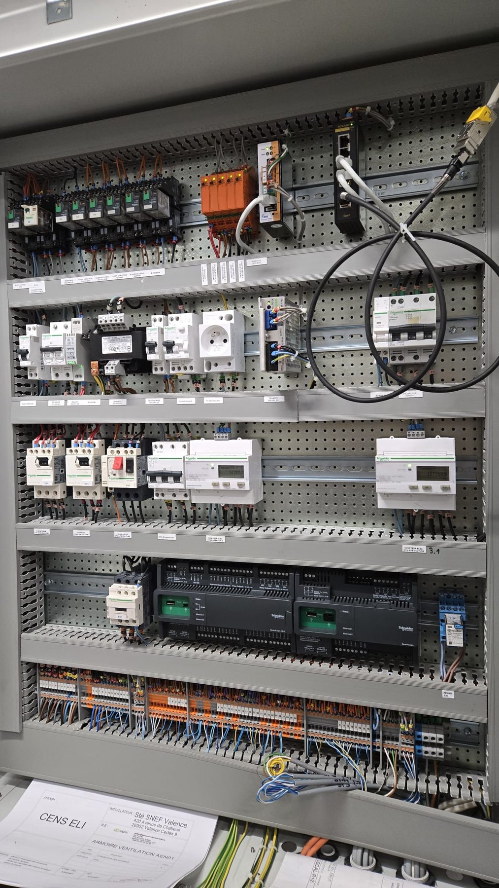 Installation automatisme CVC ALEX ELEC — vue 2