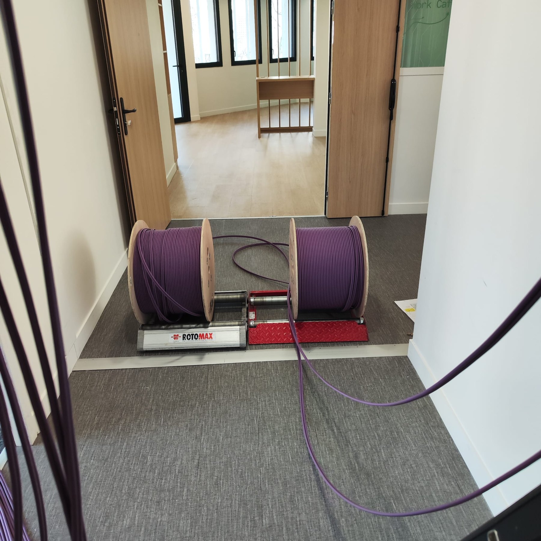 Installation courant faible et réseau ALEX ELEC — vue 1